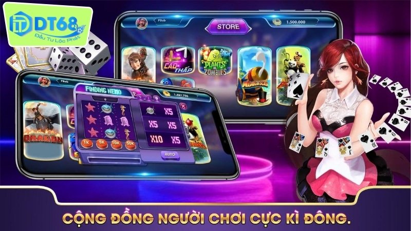 Các trò chơi DT68 đánh bài online được yêu thích nhất